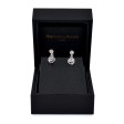 Antique jewelry - Dormeuses Diamond Earrings