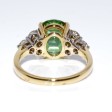 Recent jewelry - Green Tourmaline and Diamond Ring 