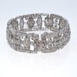 Antique jewelry - Diamond Art Deco Bracelet