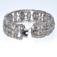 Antique jewelry - Diamond Art Deco Bracelet