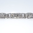 Antique jewelry - Diamond Art Deco Bracelet