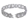 Antique jewelry - Diamond Art Deco Bracelet
