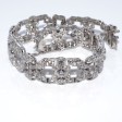 Antique jewelry - Diamond Art Deco Bracelet
