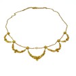 Antique jewelry - Antique Draperie Necklace