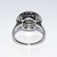 Antique jewelry - Diamond Art Deco Cluster Ring