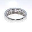 Engagement rings - Baguette Cut Diamond Half Band Ring