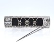 Antique jewelry - Art Deco Onyx and Diamond Brooch
