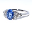 Engagement rings - Sapphire and Diamond Ring 