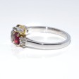 Engagement rings - Diamond and Ruby Band Ring
