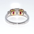 Engagement rings - Diamond and Ruby Band Ring
