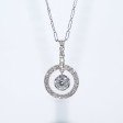 Antique jewelry - Art Deco Diamond Pendant 
