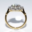 Engagement rings - Pompadour Diamond Ring 