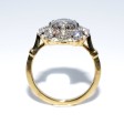 Engagement rings - Pompadour Diamond Ring 