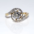Antique jewelry - Tourbillon Diamond Ring 