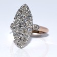 Antique jewelry - Antique Marquise Diamond Ring