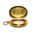 Antique jewelry - Antique Napoleon III Gold Locket Pendant