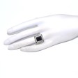 Antique jewelry - Art Deco Diamonds and Sapphire Cluster Ring