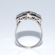 Antique jewelry - Art Deco Diamond Band Ring