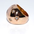 Antique jewelry - Vintage Bombe Diamond Ring