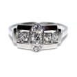Antique jewelry - Art Deco Diamond Ring