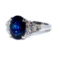 Engagement rings - Sapphire and Diamond Ring