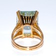 Antique jewelry - Vintage Aquamarine Ring 