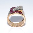 Antique jewelry - Belt Tank Ring