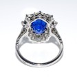 Antique jewelry - Art Deco Daisy Sapphire and Diamond Ring