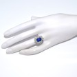 Antique jewelry - Art Deco Daisy Sapphire and Diamond Ring