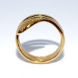 Antique jewelry - Gold and Diamond Snake Ring
