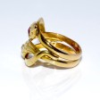 Antique jewelry - Toi et Moi Snake Ring