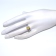 Engagement rings - Yellow Sapphire and Baguette Diamond Ring 