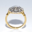 Engagement rings - Pompadour Diamond Ring 