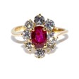 Engagement rings - Ruby Vintage Ring