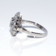 Antique jewelry - Diamond Art Deco Cluster Ring