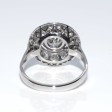 Antique jewelry - Diamond Art Deco Cluster Ring
