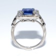 Engagement rings - Sapphire and Diamond Ring