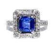 Engagement rings - Sapphire and Diamond Ring