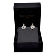 Antique jewelry - Dormeuses Daisy Diamond Earrings