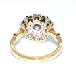 Engagement rings - Pompadour Diamond Ring 