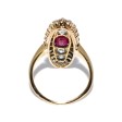 Antique jewelry - Antique Marquise Ruby and Diamond Ring