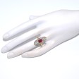 Antique jewelry - Antique Marquise Ruby and Diamond Ring