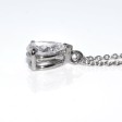 Antique jewelry - Diamond Pear Pendant
