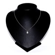 Antique jewelry - Diamond Pear Pendant