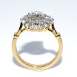 Engagement rings - Pompadour Diamond Ring 