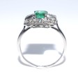 Antique jewelry - Art Deco Emerald and Diamond Ring 