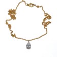 Antique jewelry - Diamond Pear Pendant