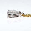 Antique jewelry - Diamond Pear Pendant