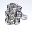Antique jewelry - Art Deco Diamond Ring 