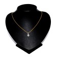 Antique jewelry - Pear-cut Diamond Pendant